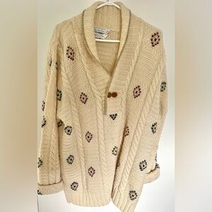 Vintage Hand knit Christian Dior Sweater